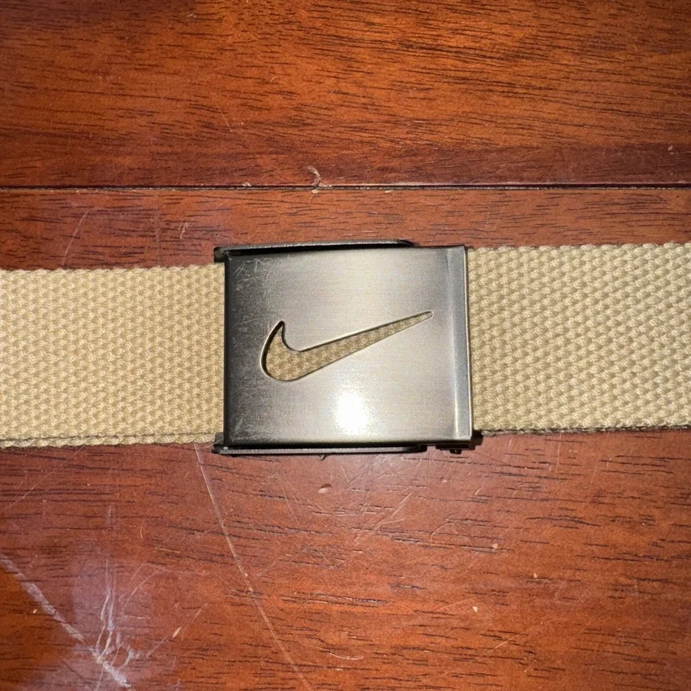 Nike Belt Tan Canvas Nike Belt Buckle 53
